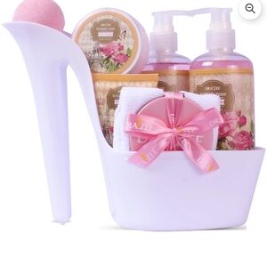 Pink Bath & Body Gift Set